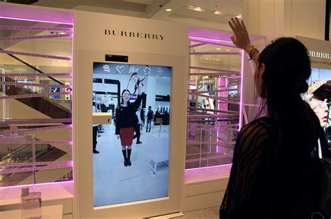 Unit9 creates Burberry’s AR mirror and interactive display cabinet